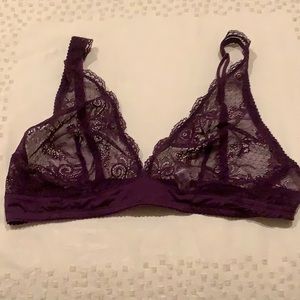 Purple bralette